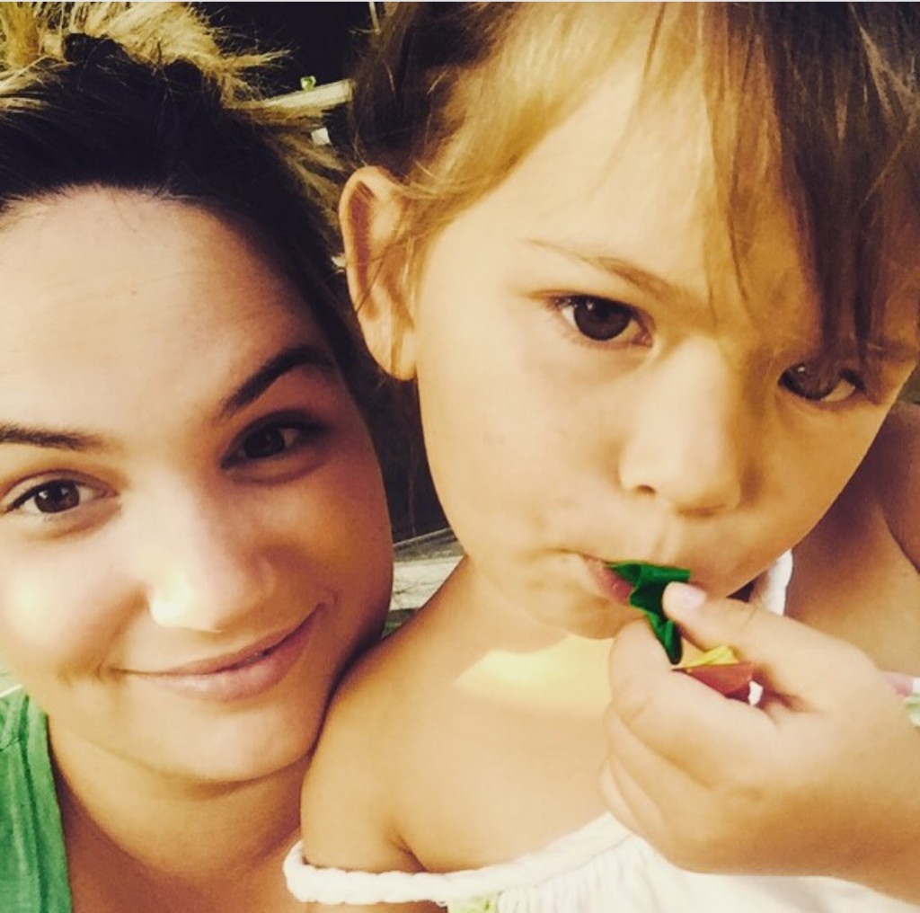 My daughter, Chelsea and granddaughter, Isabela