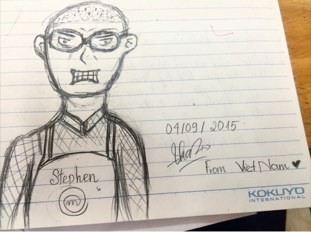 Drawn by a fan in Vietnam